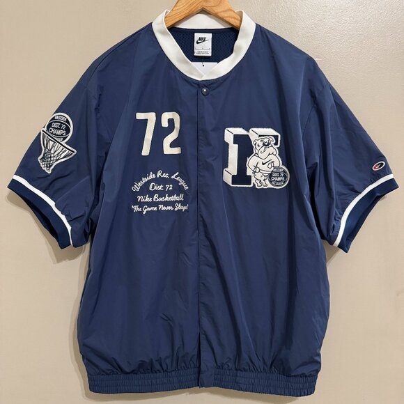 Nike Westside Rec. League Basketball Warm Up Shooting Jacket FQ6170-410 Mens L - Picture 1 of 13